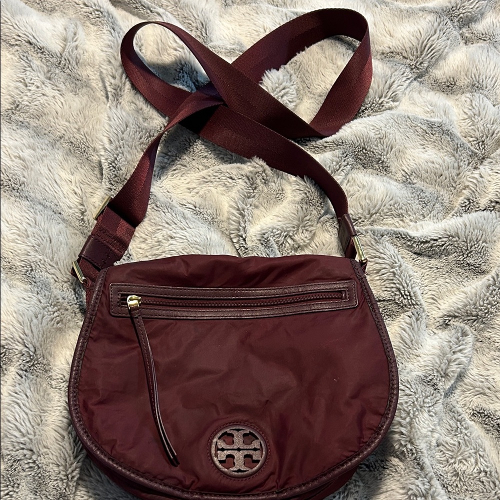 Tory Burch Deep Red Crossbody Bag